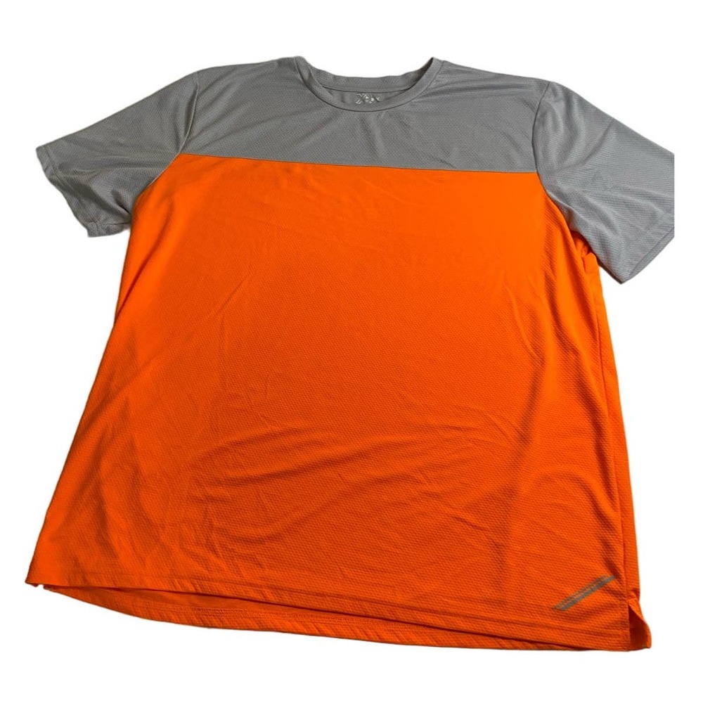 XPBX PRO Mens T-shirt Orange/Gray  size XXL
